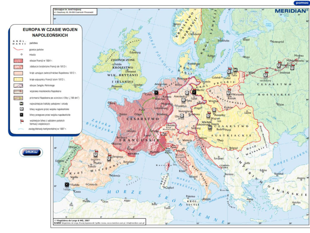 Europa w czasie wojen napoleońskich