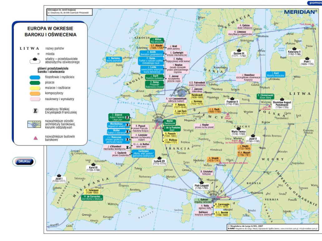 Europa w okresie Baroku i Oświecenia