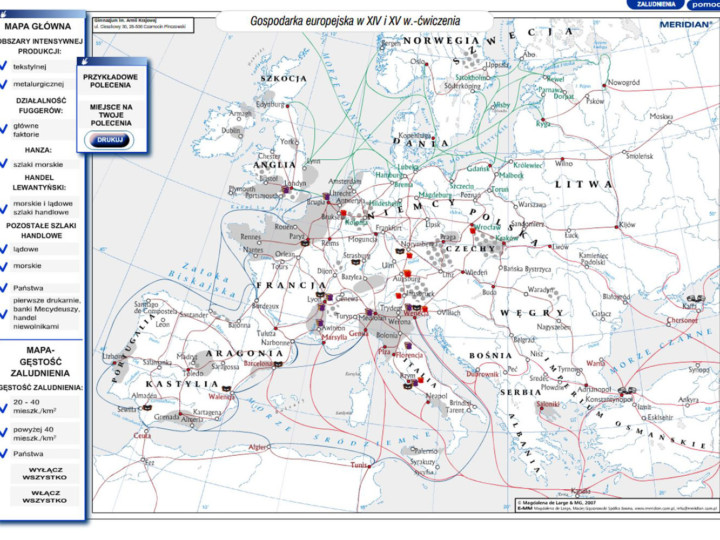Gospodarka europejska w XIV i XV w