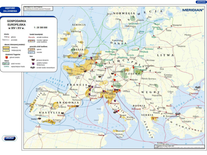 Gospodarka europejska w XIV i XV w
