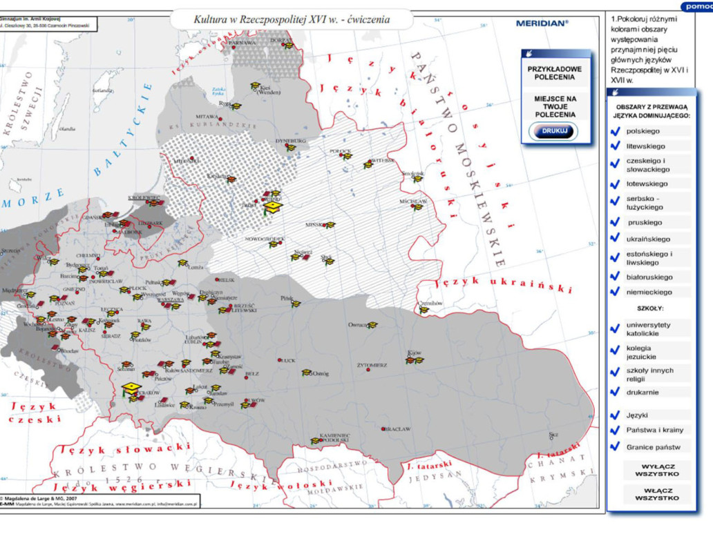 Kultura w Rzeczpospolitej w XVIw - ćwiczenia