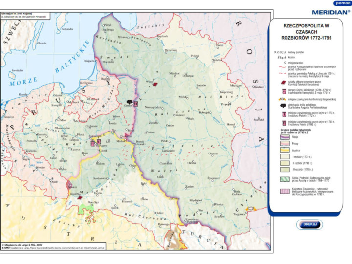 Rzczpospolita w czasach rozbiorów