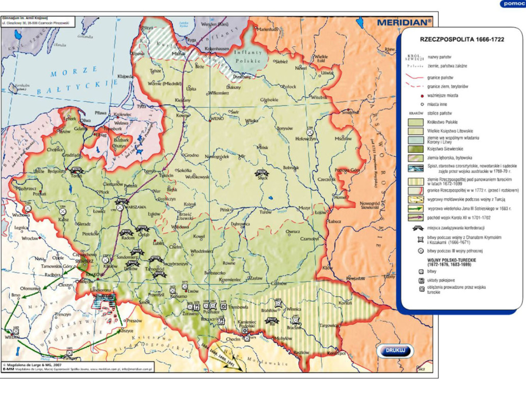 Rzeczpospolita 1666-1722