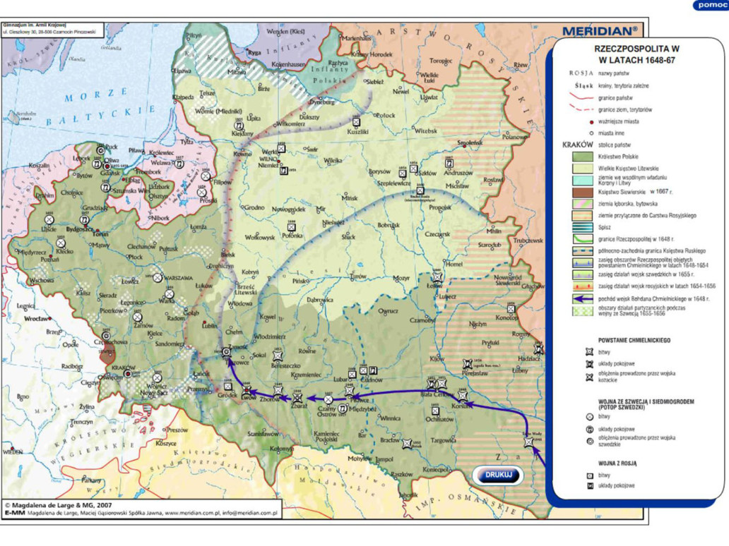 Rzeczpospolita w latach 1648-67